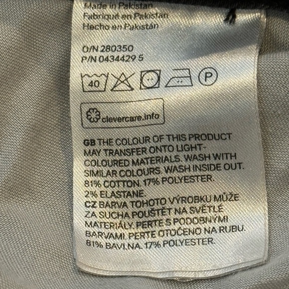 H&M Gray Jeans Size 14 - Picture 6 of 6